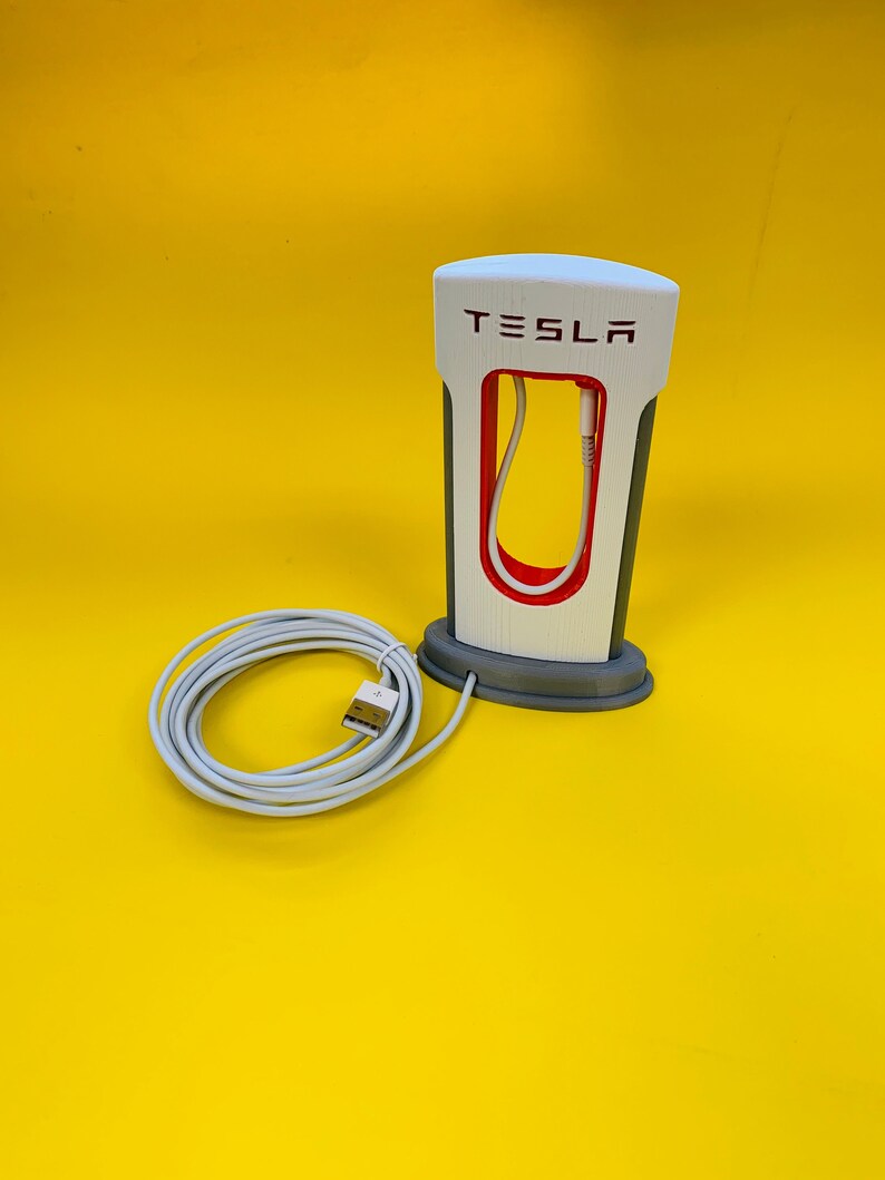 FAST SHIPPING Tesla Supercharger Phone Charger for iPhone and Android |Tesla Gift|  Tesla Accessory