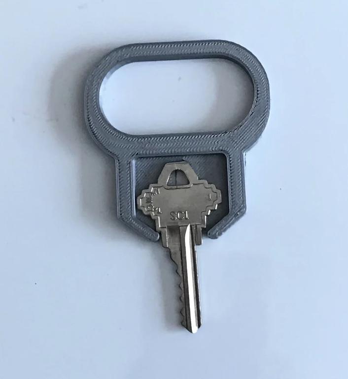 Key Rings Ergenomic Open Assistive Technology Key Turner for Arthritis, Easy Grip Key ...