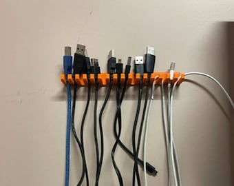 Cable Organizer, Cable Management, Cord Holder, Wire Organizer, Desk Organizer, Home Office Accessory, Tech Organization, Desk Decor