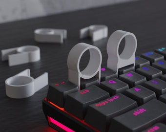 Set of 2 Keycap Puller, Keycap Tool, Keyboard Accessory, Key Switch Remover, Key Puller, Keycap Remover, Keyboard Upgrade, Gamer Keyboard