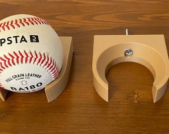 Baseball Display Holder Stand, Baseball Stand, Baseball Display, Baseball Wall Mount, Baseball Wall Bracket