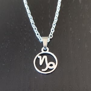 Necklace zodiac sign Capricorn