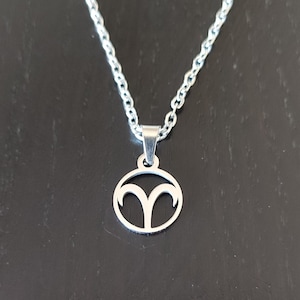 Necklace zodiac sign Aries