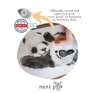 Baby FußabdruckSet Panda Nani Paw