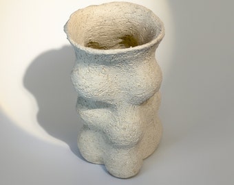 Handmade Textured Vase |  Handmade Ceramic Vase |  Handmade Vase