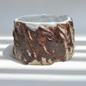 Kurinuki Ceramic Cup: Handmade Espresso Matcha Cup (100ml)