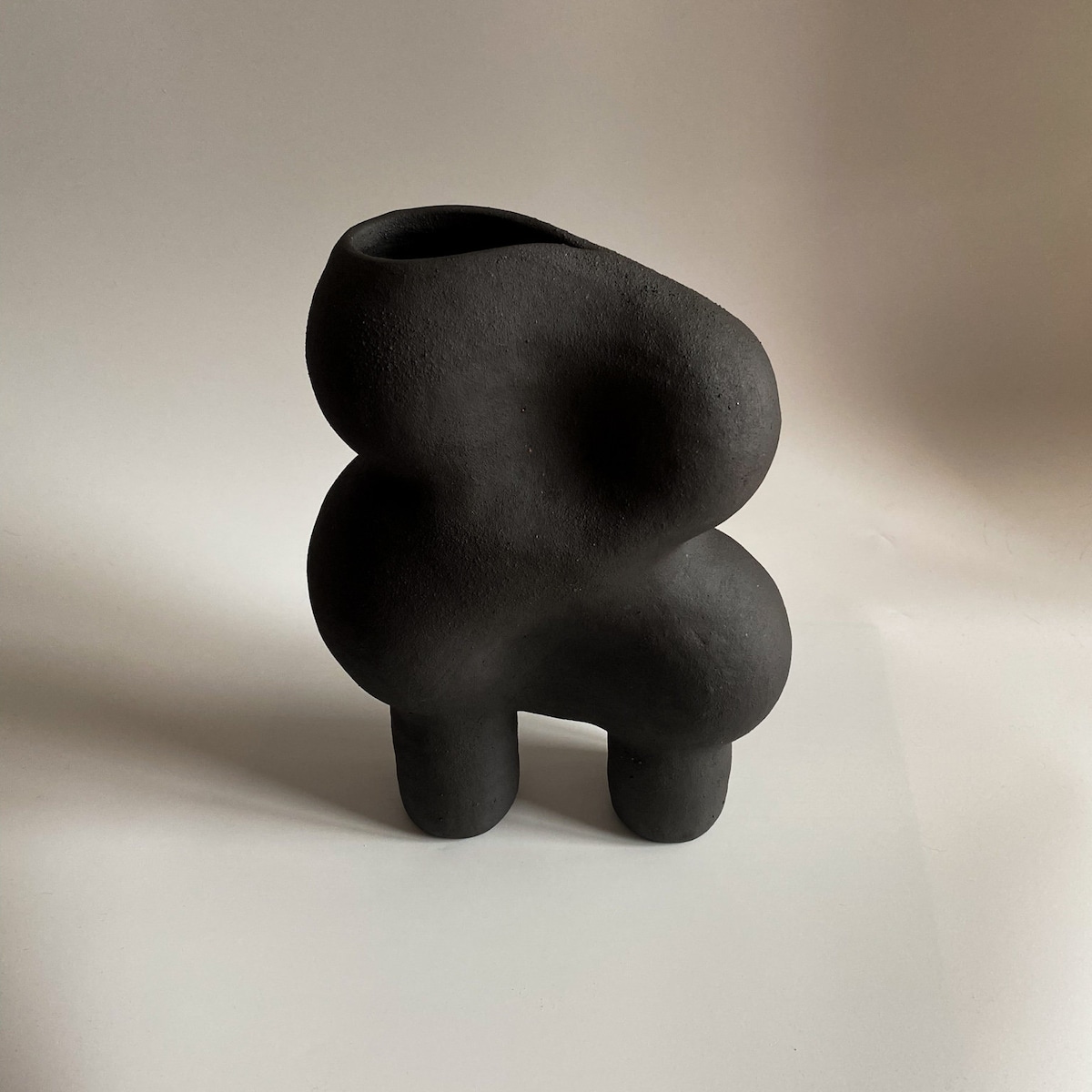 Handmade Sculptural Vase Ceramic Abstract Vase interior - Etsy
