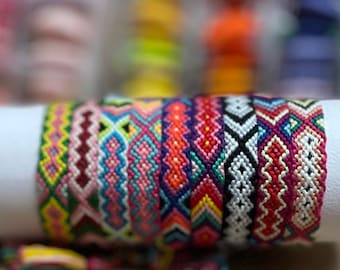 Friendship bracelet | Aztec | Bohemian | Tribal Macrame Boho Hippie Handmade Hand-knotted cotton. Friendship bracelet. Shoe gift.