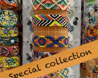 Multicolor friendship bracelets | Aztec | Friendship bracelets | Macrame | Boho | Adjustable | Handmade | Hippie | knotted