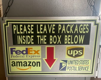 Fedex Ups Usps Sign - Etsy