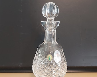 Vintage Waterford Crystal Footed Decanter, Stamped