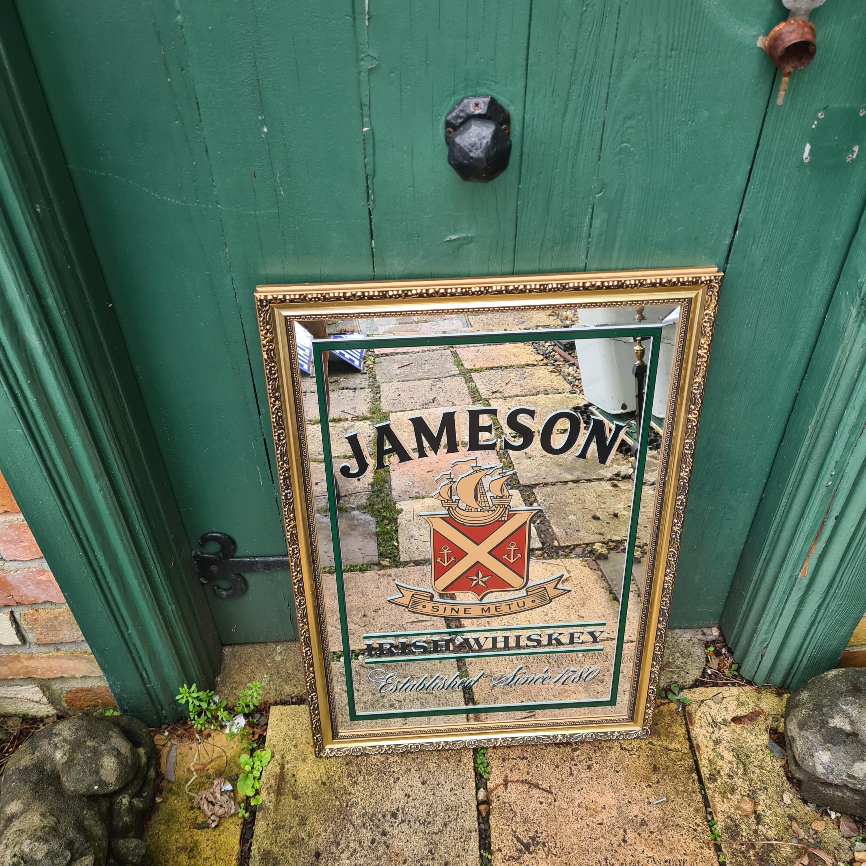 Jameson Whiskey Mirror/pub Mirror - Etsy