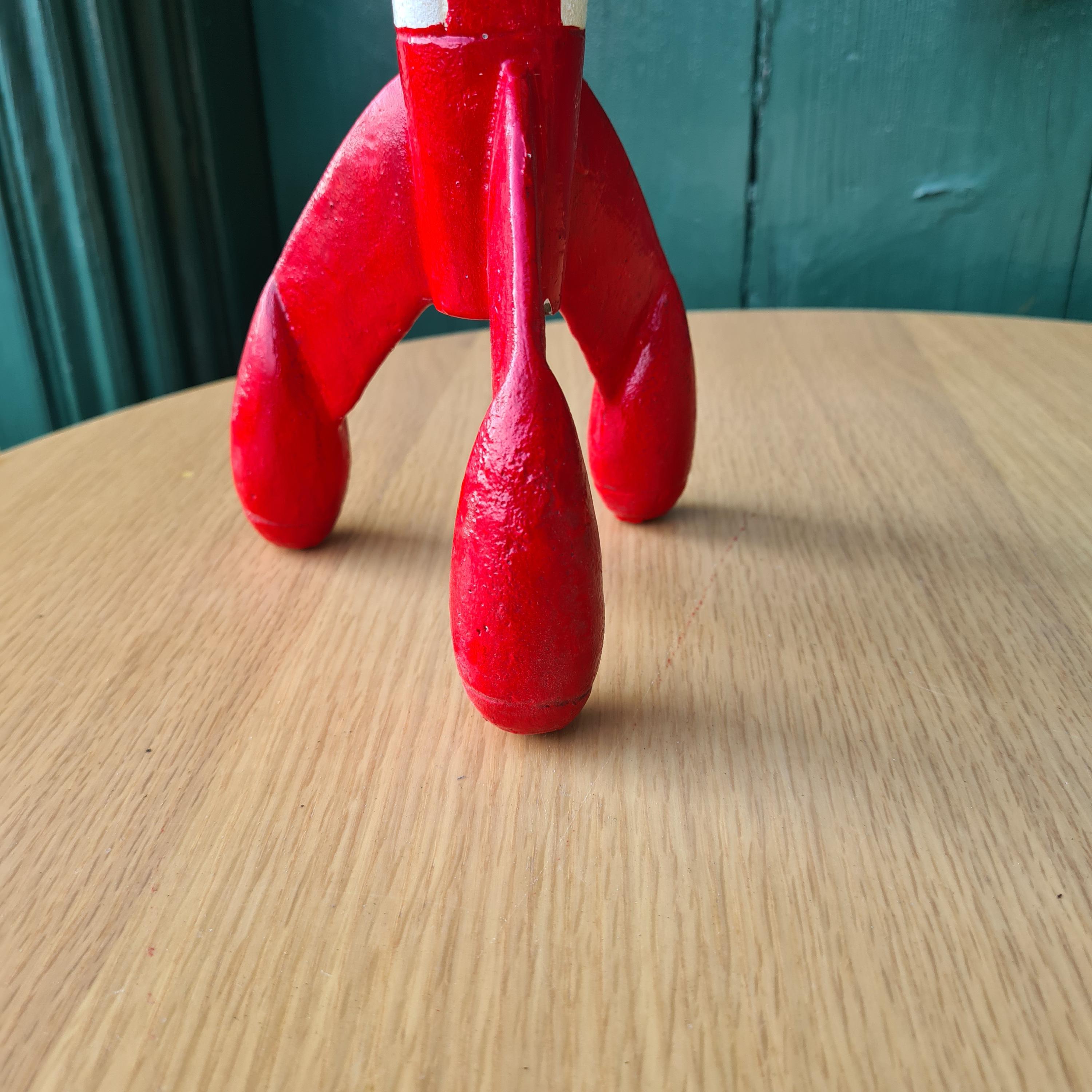 Vintage Style Tintin Rocket - Etsy