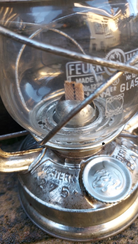 Two Vintage Feuerhand 275 Lantern Lamps/camping Hurricane - Etsy
