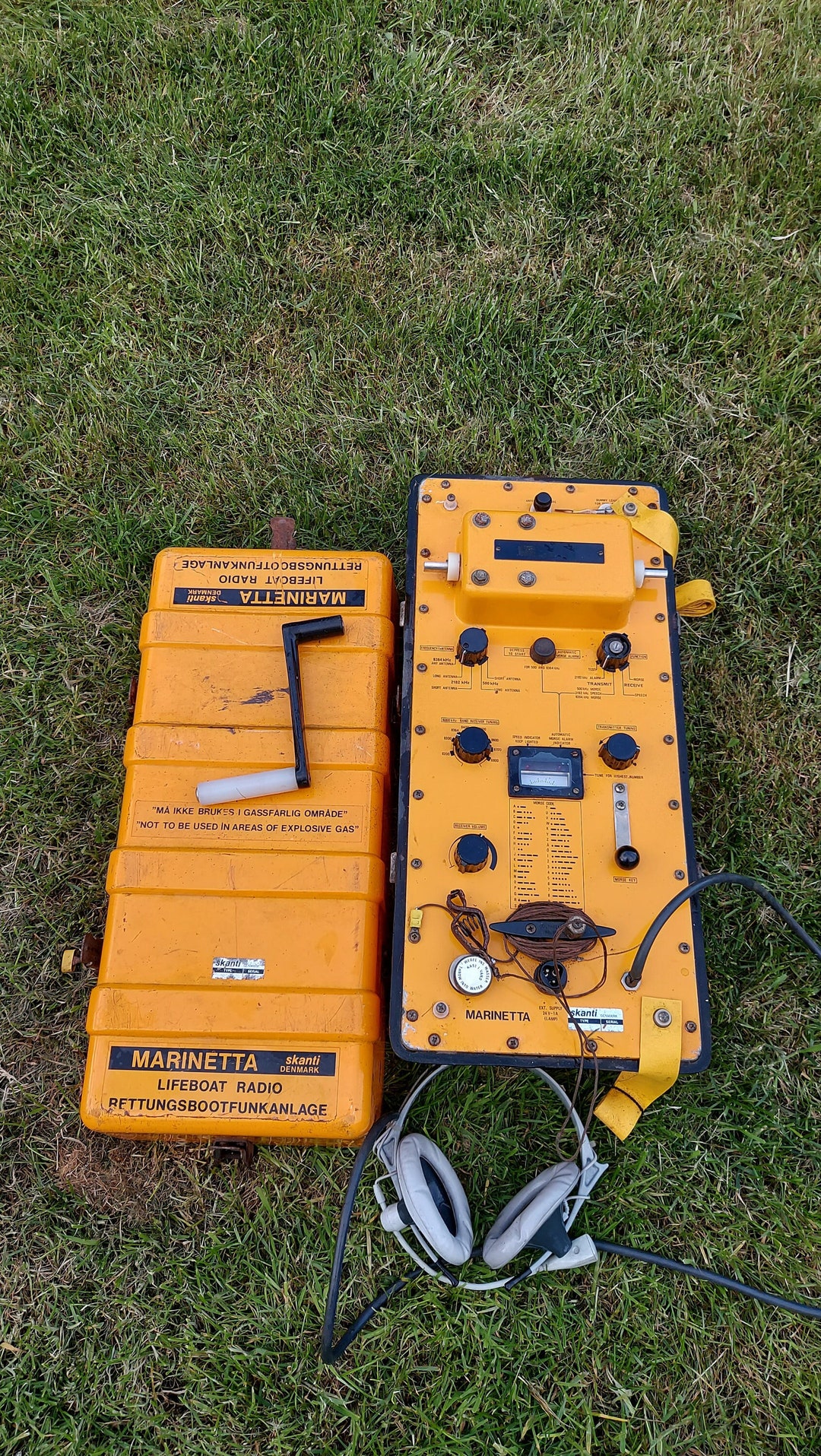 Lifeboat Radio Skanti Denmark/radio Nostalgia Etsy