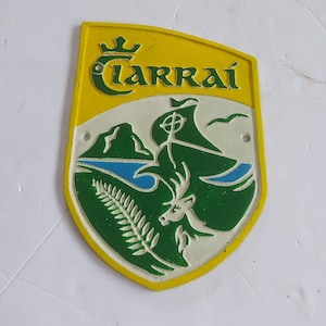 Herb Irlandii Kerry żeliwny/herb hrabstwa irlandzkiego/znak Kerry