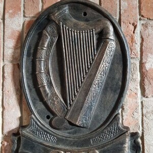 Arpa de Irlanda/Gran estilo antiguo Eire gpo arpa de pared/arpa ...