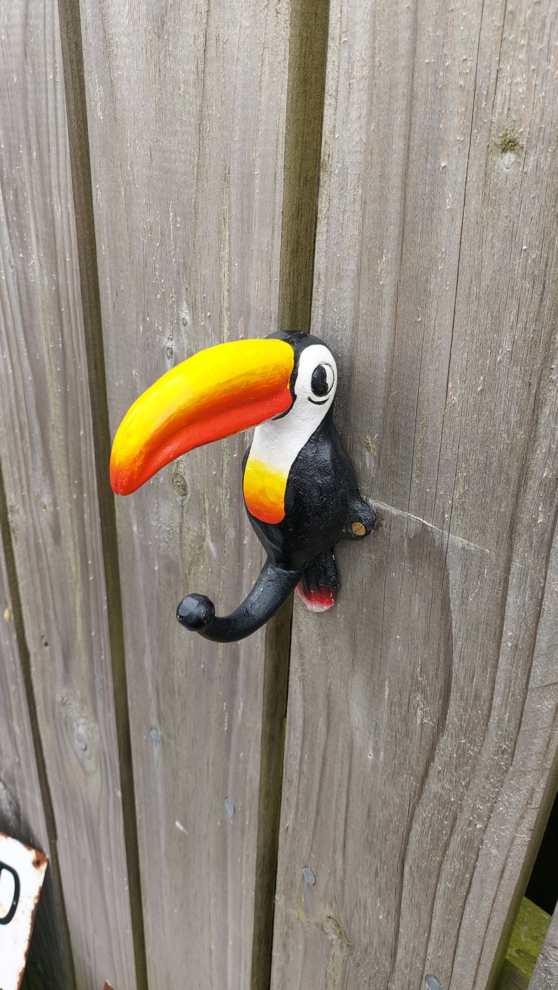 Cast Iron Guinness Toucan Coat Hook image 2