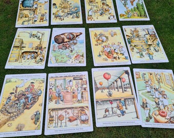 Stampe artistiche della fabbrica Guinness, set di 12, insegne pubblicitarie Gilroy