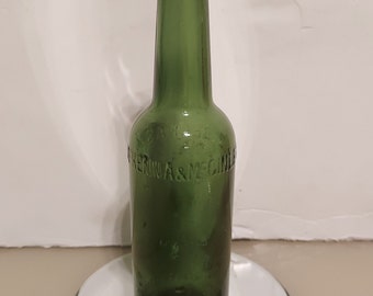 Old McKenna and McGinley Belfast beer bottle/old Belfast bottle/irish green beer bottle