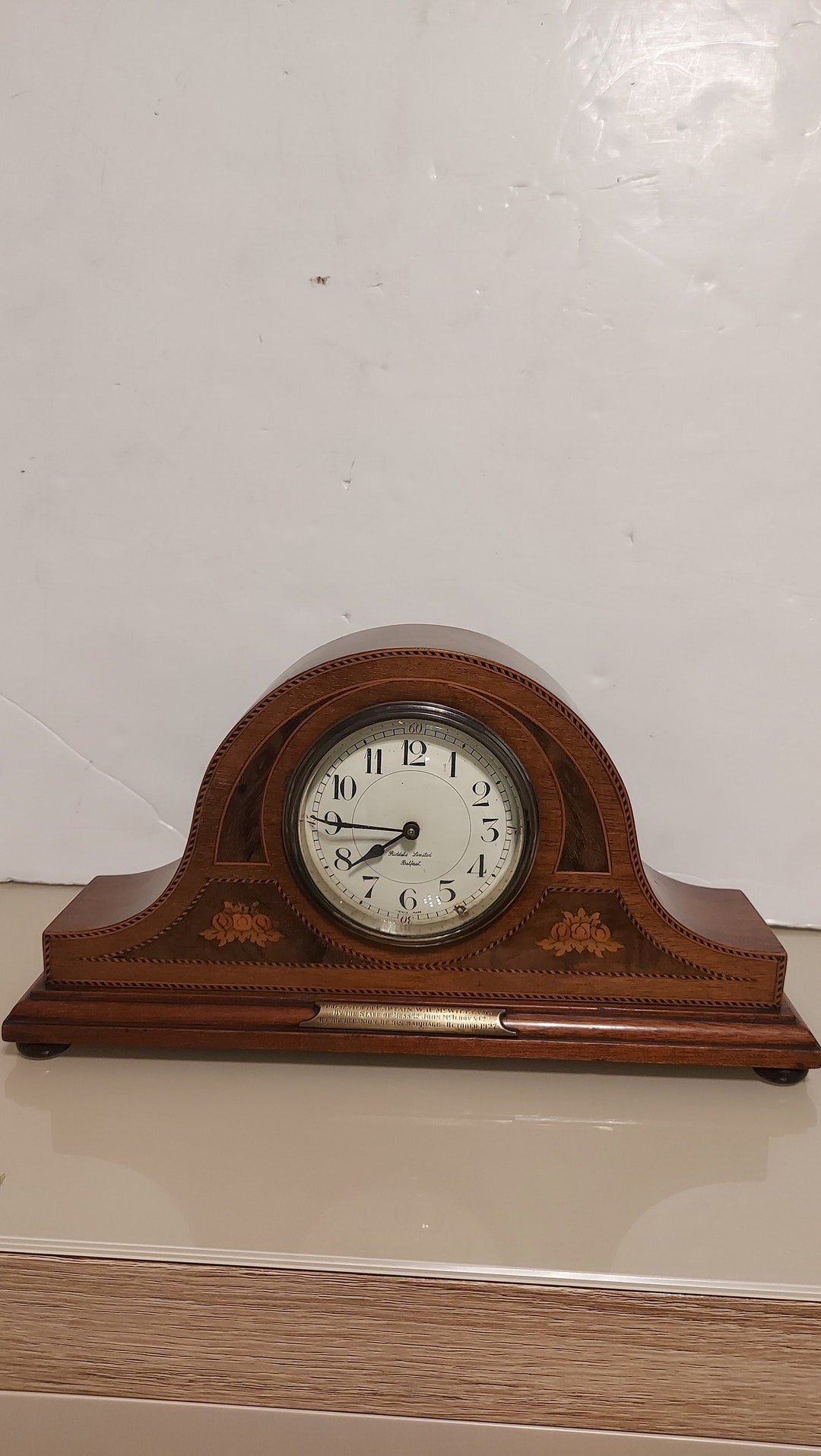 Antique French Mantle Clock Sold by Riddel of Belfast and Etsy