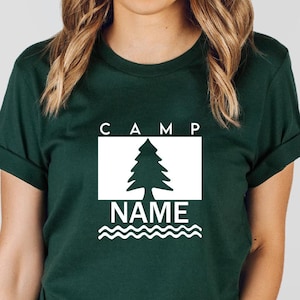 Custom Camp Shirt: Personalized Family Camping Trip, Bachelorette Party image 1