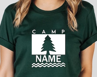 Custom Camp Shirt: Personalized Family Camping Trip, Bachelorette Party