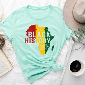 Camiseta de Historia Negra, Camiseta de Derechos Humanos, Camiseta BLM Afroamericana imagen 4