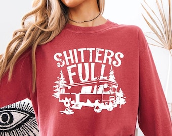 Retro Shitters Full Griswold Christmas Tree Shirt : Funny You Serious Clark Comfort Colors Long Sleeve