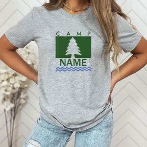 Custom Camp Shirt: Personalized Family Camping Trip, Bachelorette Party image 3