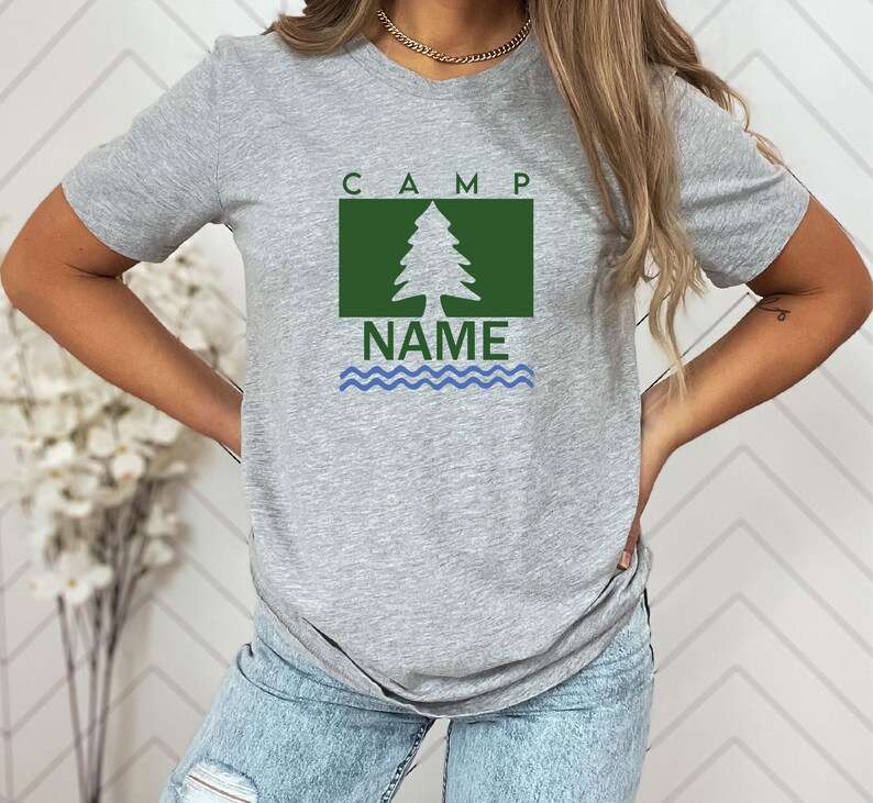 Custom Camp Shirt: Personalized Family Camping Trip, Bachelorette Party image 3