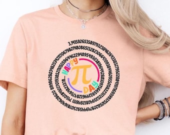 Pi Day Shirt, Happy Pi Day Shirt, Math Shirt, Math Lover Shirt, Gift For Math Teacher, Teacher Shirt, Pi Symbol Shirt, Pi Number Shirt