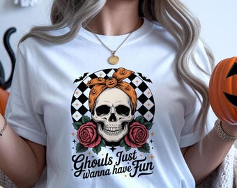 Ghouls Just Wanna Have Fun Halloween Shirt: Spooky Ghost Season Tee