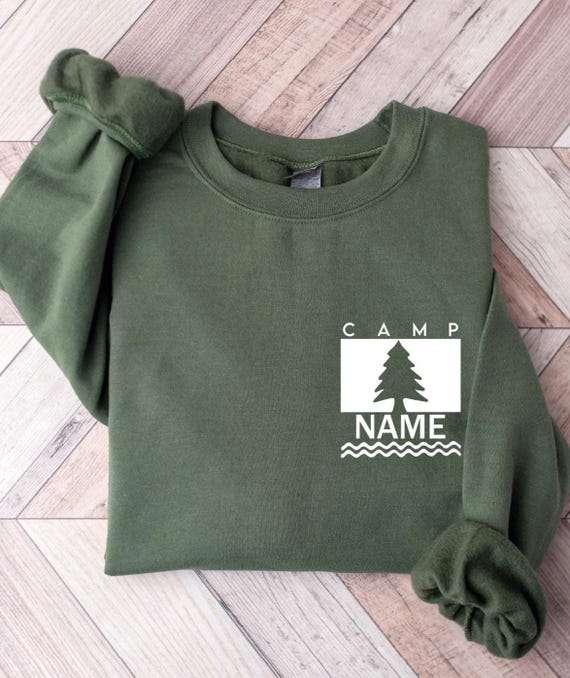 Custom Camp Pocket Sweatshirt: Parent Trap  Custom Family Camping Hoodie