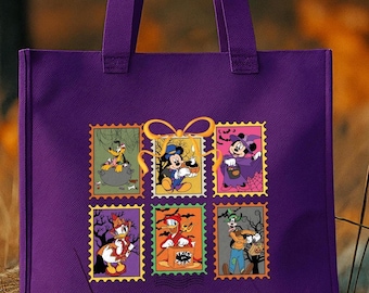 Mickey and Friends Halloween Tote Bag - Organic Cotton Trick or Treat Bag