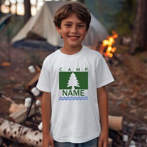 Custom Camp Shirt: Personalized Family Camping Trip, Bachelorette Party image 5