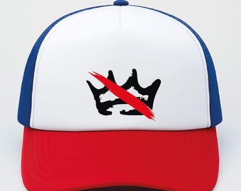 No Kings in America Hats :Crown No Kings Hat Anti Trump Hat  Political Hat