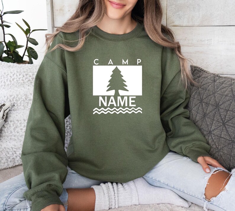 Custom Camp Shirt: Personalized Family Camping Trip, Bachelorette Party image 6