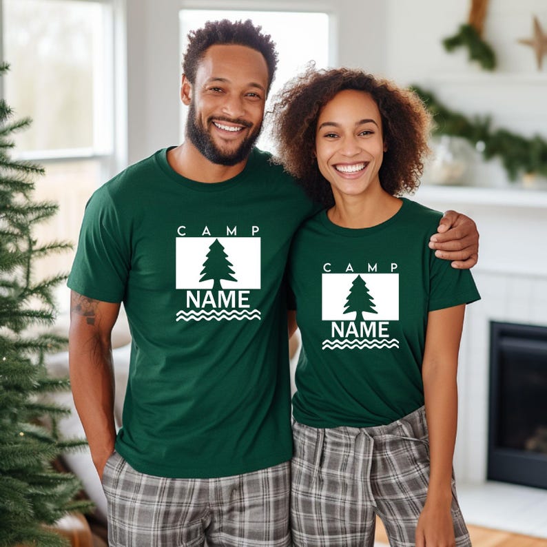 Custom Camp Shirt: Personalized Family Camping Trip, Bachelorette Party image 4