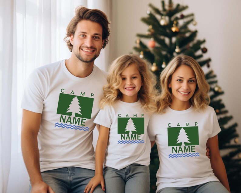 Custom Camp Shirt: Personalized Family Camping Trip, Bachelorette Party image 2