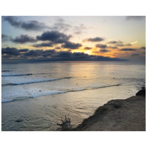 Sunset Cliffs, San Diego Photo Print, Photography, Home Decor, Wall Art