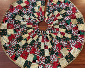 Quilted Christmas Tree Skirt