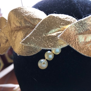 Orthodox Wedding Crowns - Gold Leaves