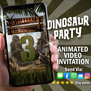 Invito dinosauro, invito video compleanno dinosauro, video animato festa dinosauro, invito personalizzato compleanno dinosauro, festa dinosauro
