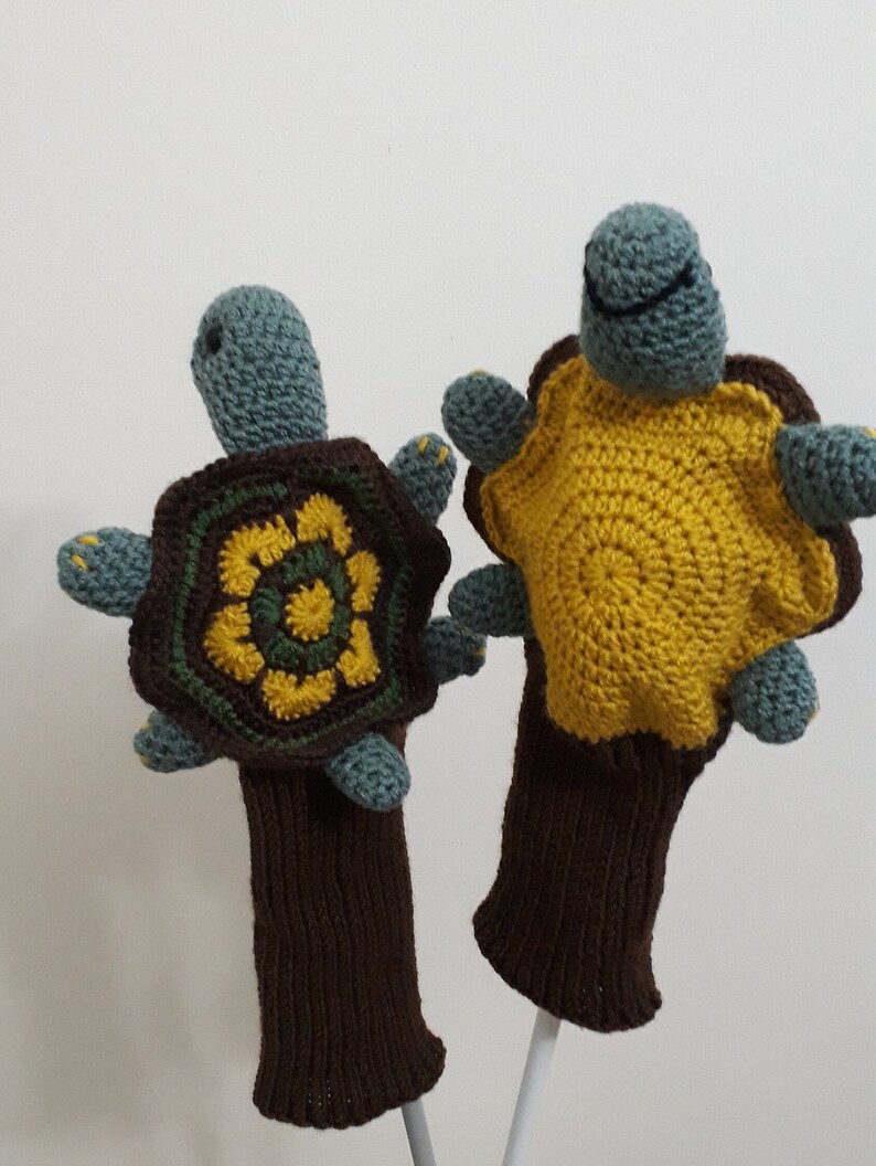 Handmade Turtle Golf Club Cover, Cute Animal Protector - Etsy