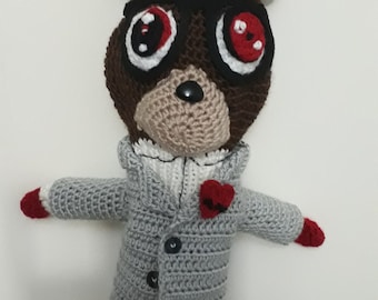 Gehaakte Kanye Bear-golfclubhoes