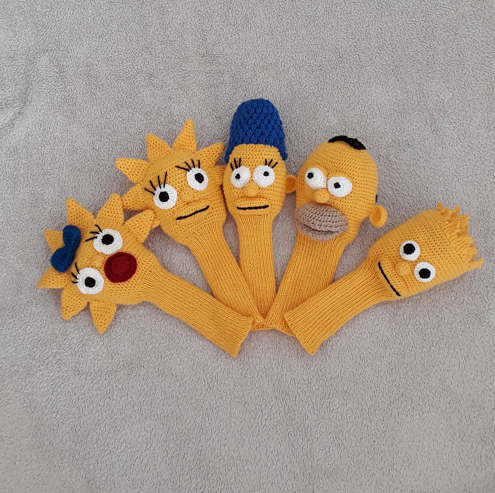 Golf Headcovers the Simpsons - Etsy display picture 1
