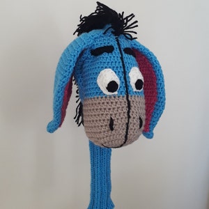 Handmade Eeyore Golf Club Cover: Winnie the Pooh Fan Gift