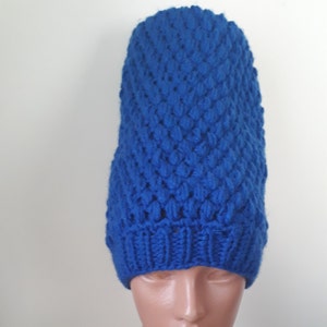 Crochet Marge Simpson Inspired Hat: Halloween Costume Beanie