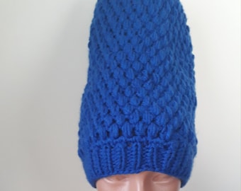 Crochet Marge Simpson Inspired Hat: Halloween Costume Beanie